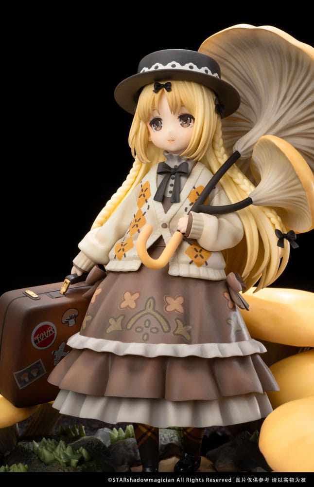 The Mushroom Girls PVC Statue 1/1 Serie No.3 Pleurotus Citrinopileatus 24 cm   
