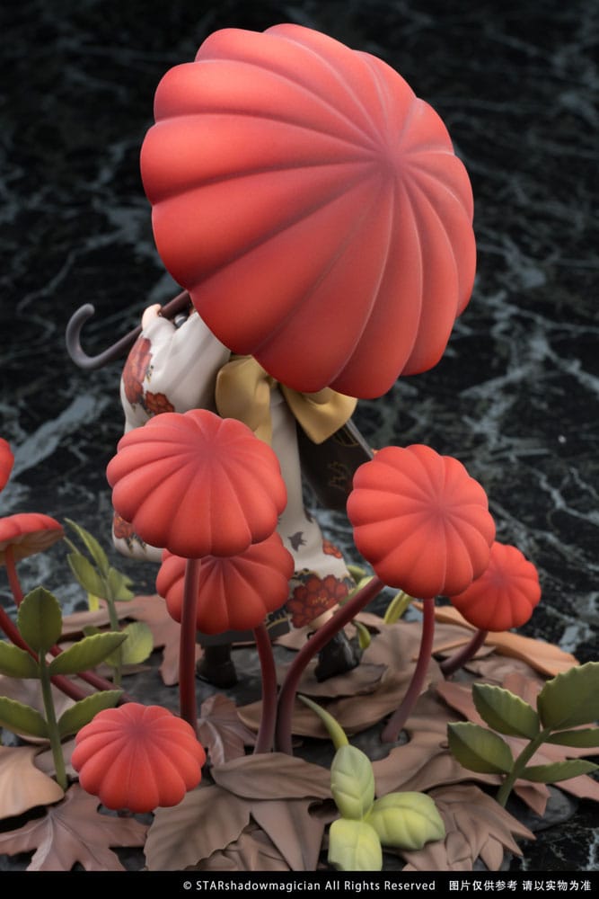 The Mushroom Girls PVC Statue 1/1 No.6 Marasmius Haematocephalus 23 cm