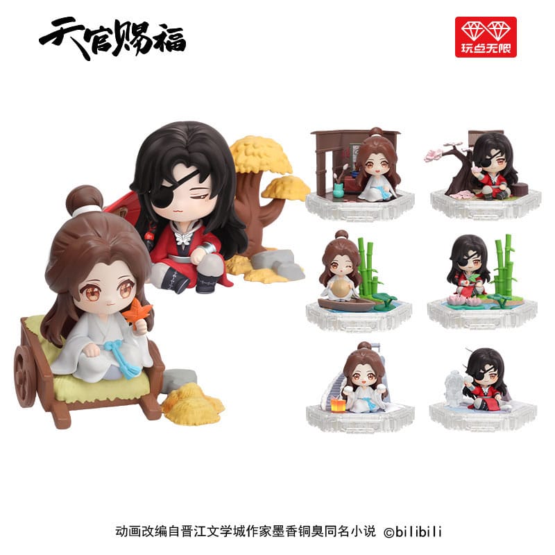 Heaven Official's Blessing Mini-Figuren Four Season Companion Series 9 cm Display (8)     