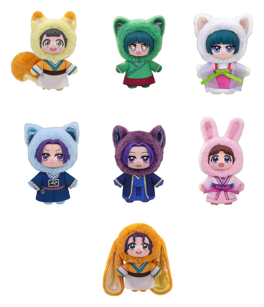 The Apothecary Diaries Vinyl Face Plüschfiguren Blind Box 14 cm Display (6)