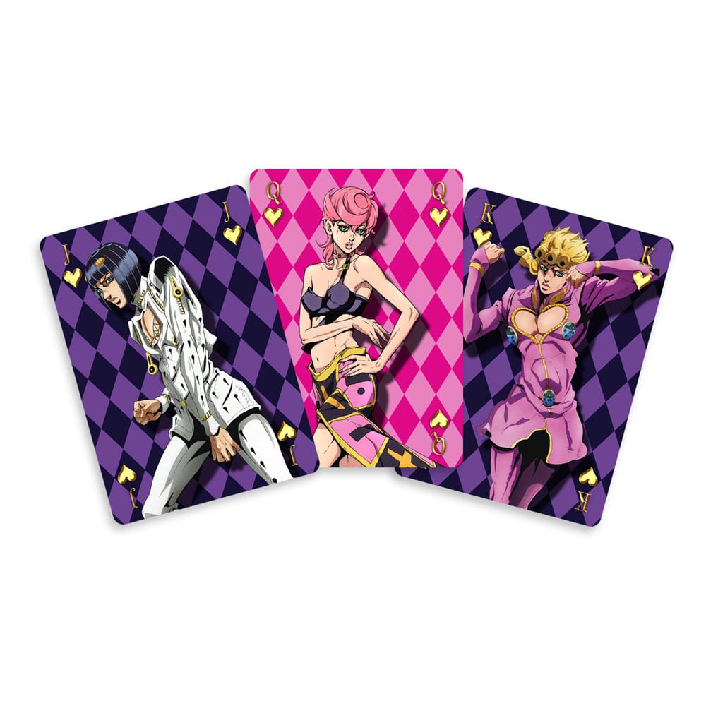 JoJo´s Bizarre Adventure Part 5: Golden Wind Spielkarten      
