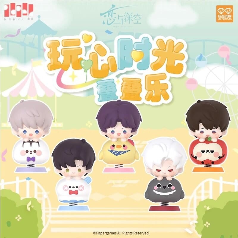 Love and Deepspace Playful Times Series Minifigur Blind Box Sortiment (10)