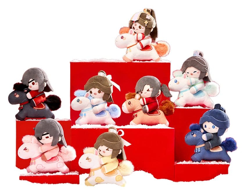 Heaven Official's Blessing Mini Plüschfiguren Ride on Dreams Blind Box 13 cm Display (6)