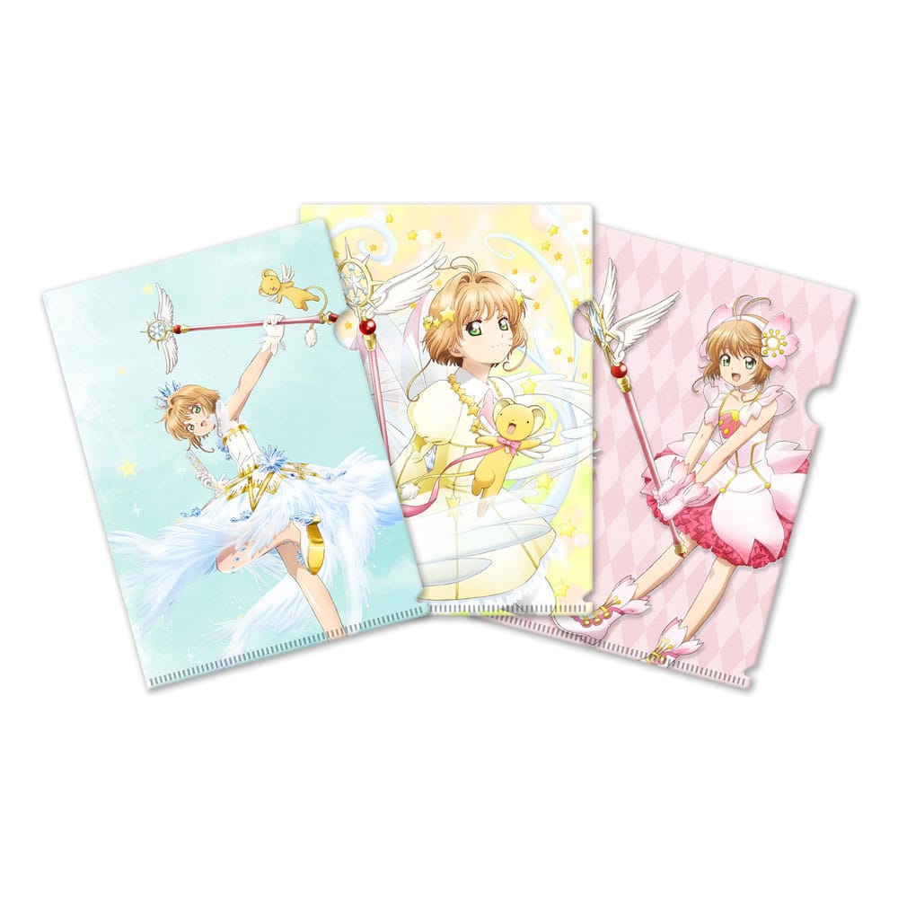 Cardcaptor Sakura Clear Card Klarsichthüllen 3er-Set 