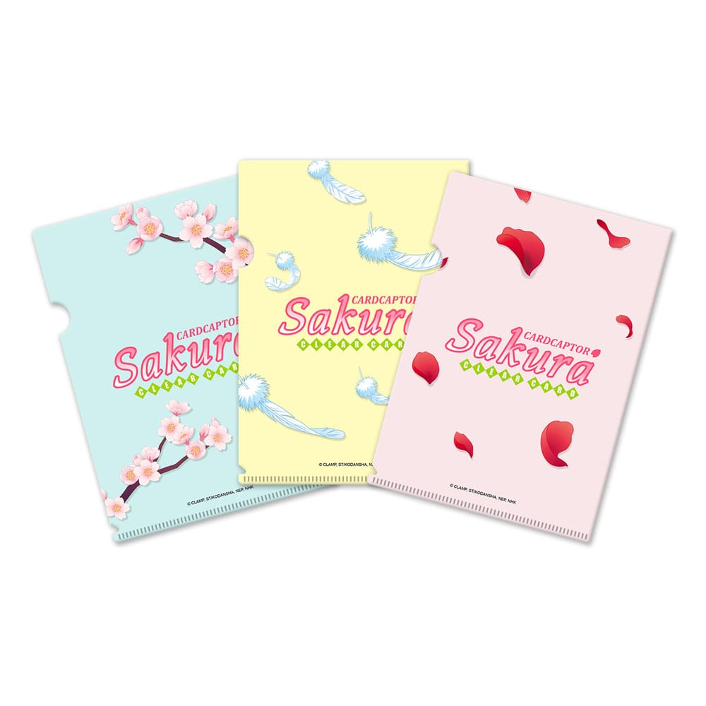 Cardcaptor Sakura Clear Card Klarsichthüllen 3er-Set 