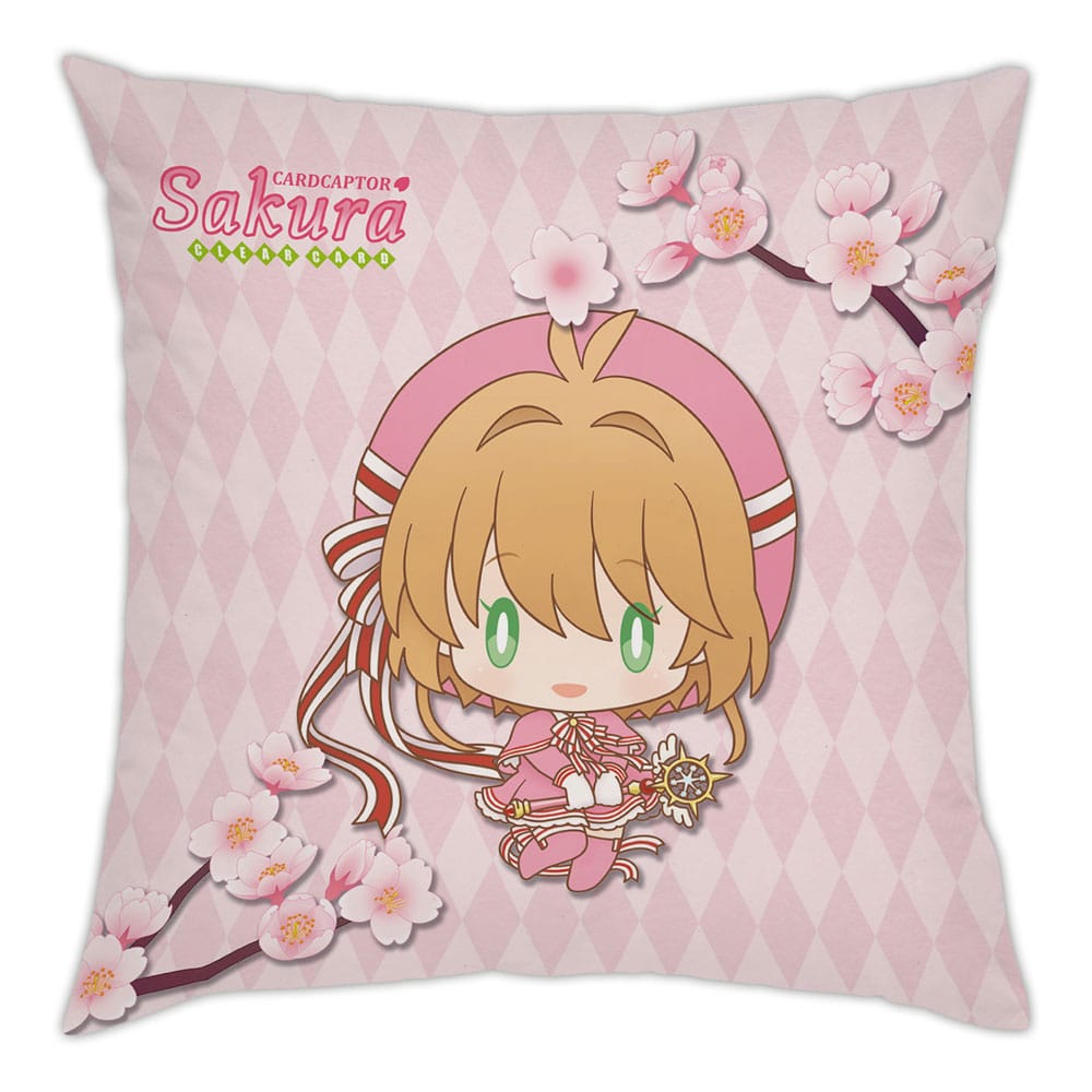 Cardcaptor Sakura Clear Card Kissen Sakura & Kero-chan 35 x 35 cm 