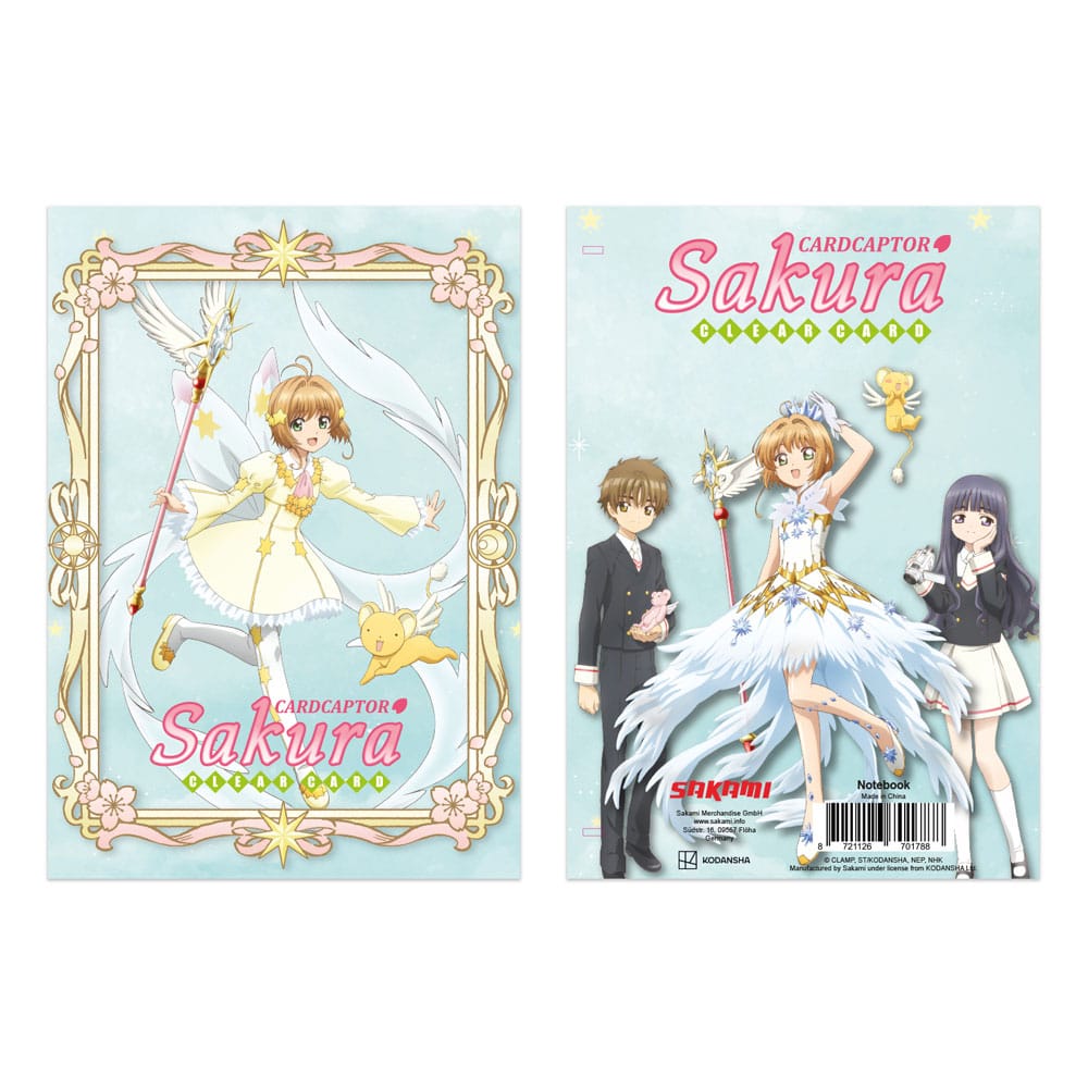 Cardcaptor Sakura Clear Card Notizbuch  