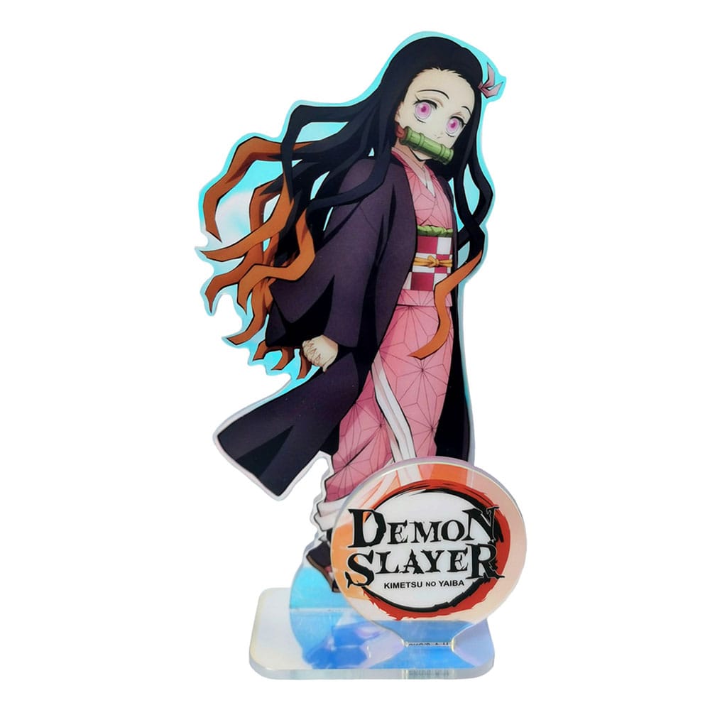 Demon Slayer: Kimetsu no Yaiba Acryl-Aufsteller Nezuko Holographic 14 cm 