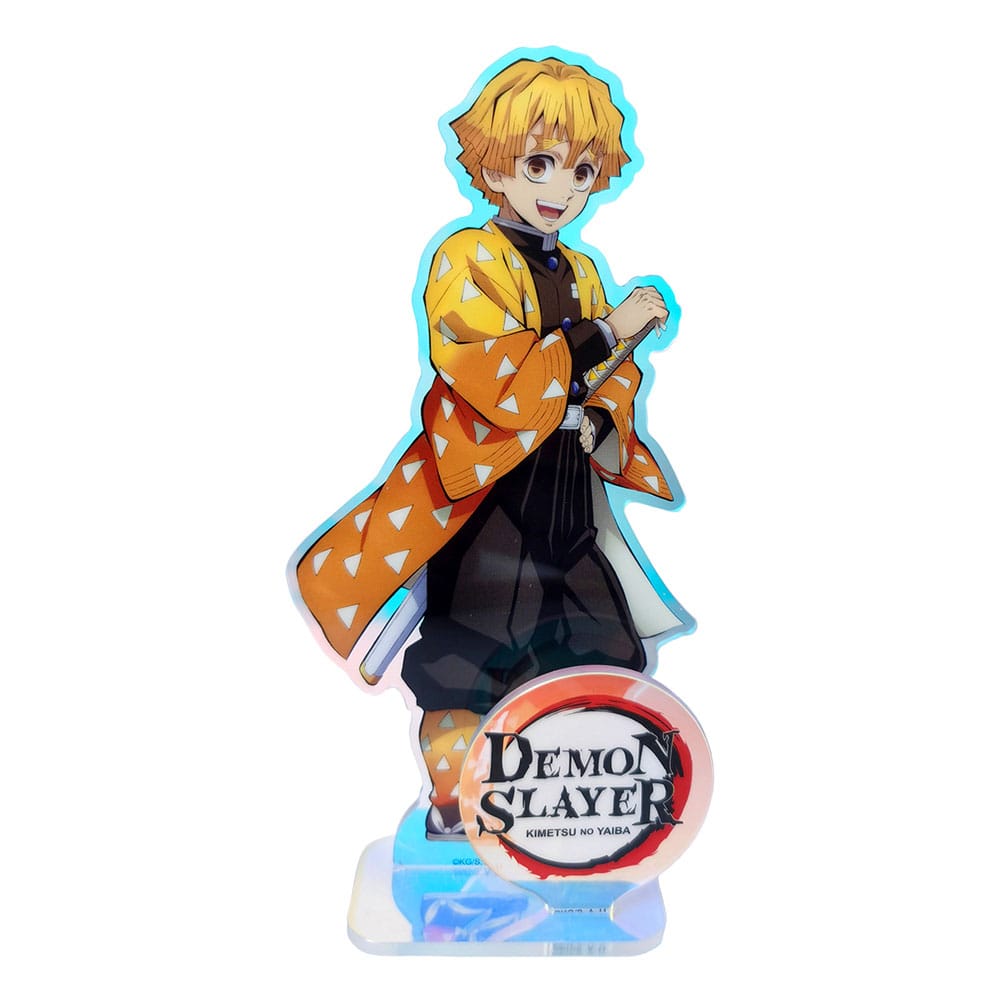 Demon Slayer: Kimetsu no Yaiba Acryl-Aufsteller Zenitsu Holographic 15 cm 