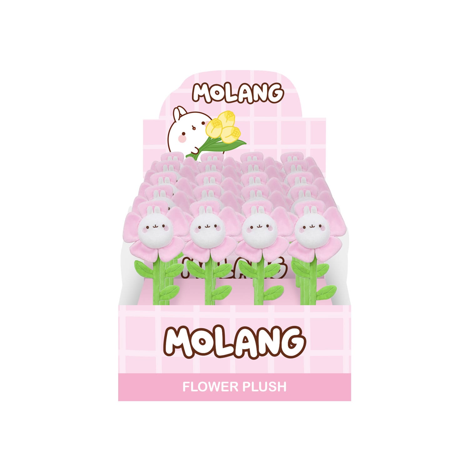 Molang Plüschfiguren Cute Flower 33 cm Display (20) 