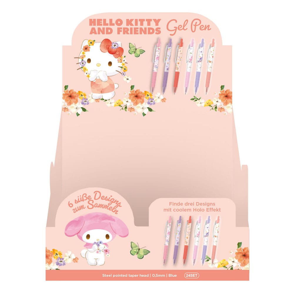Sanrio Premium Gelstifte Hello Kitty & Friends Display (24)    
