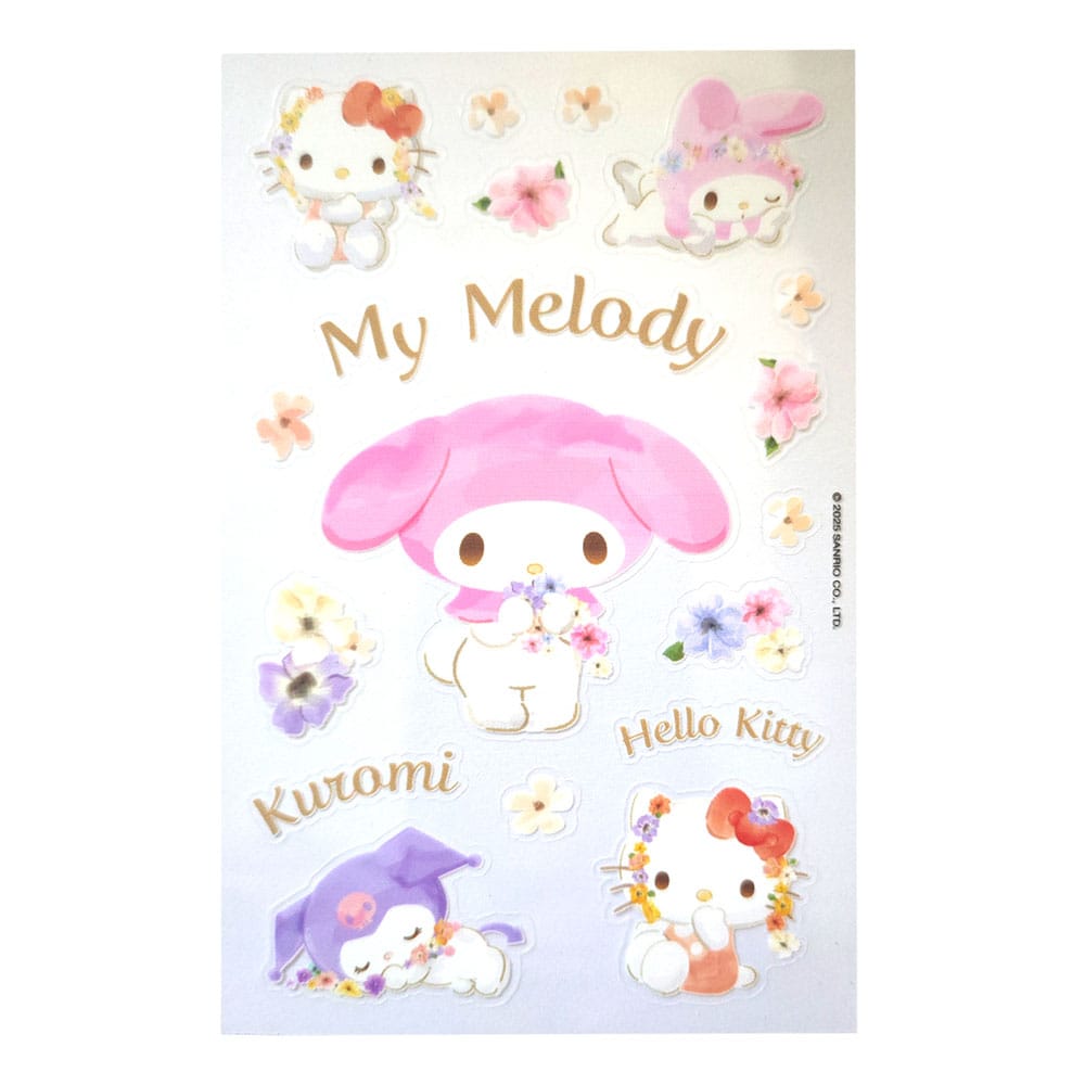 Sanrio Sticker Pack Hello Kitty & Friends Pastel Vivid 
