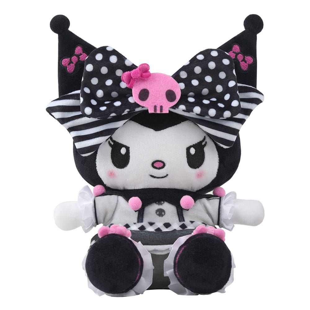 Sanrio Pink Black Party Series Plüschfigur Kuromi 17 cm    