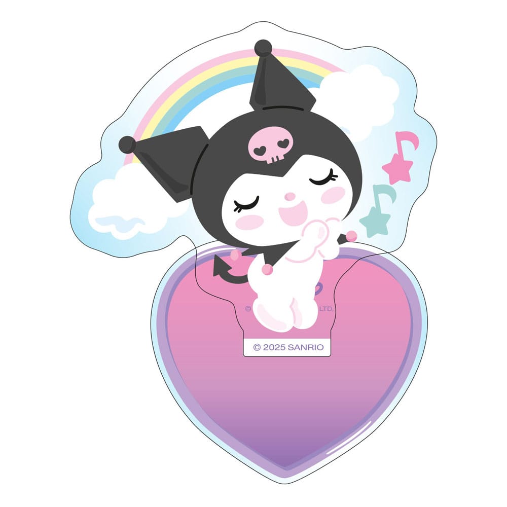 Sanrio Acryl-Aufsteller Kuromi My Dream Holographic 6 cm 
