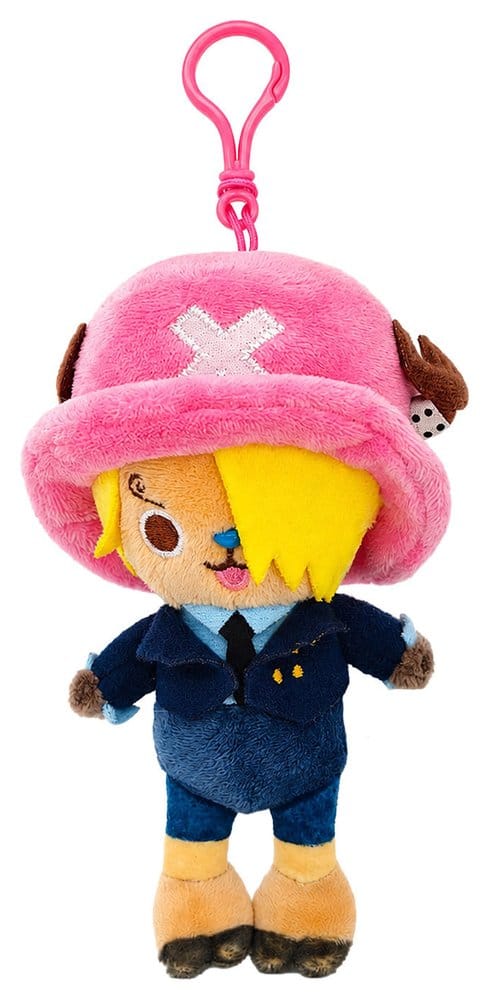 One Piece Plüsch-Schlüsselanhänger Blind Box 11 cm Display (6)