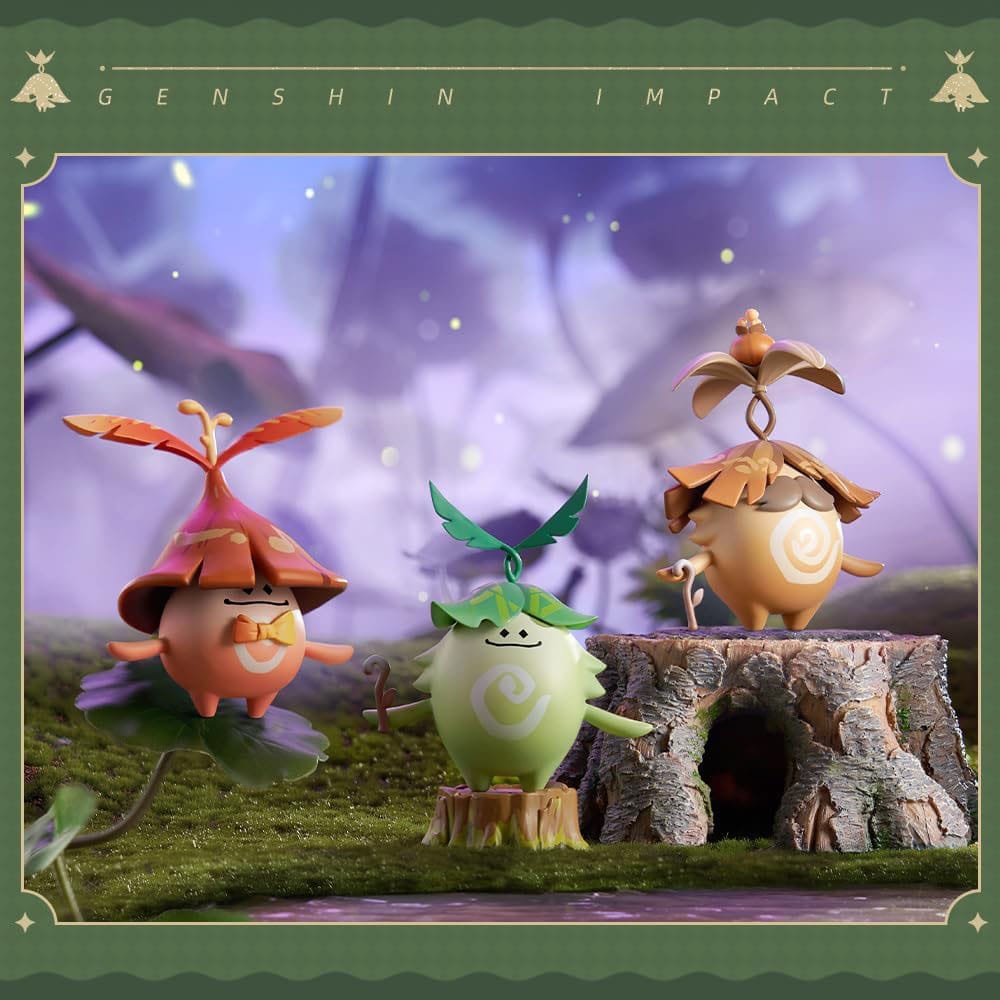 Genshin Impact Blind Box Minifiguren Aranara Series Display (9)        