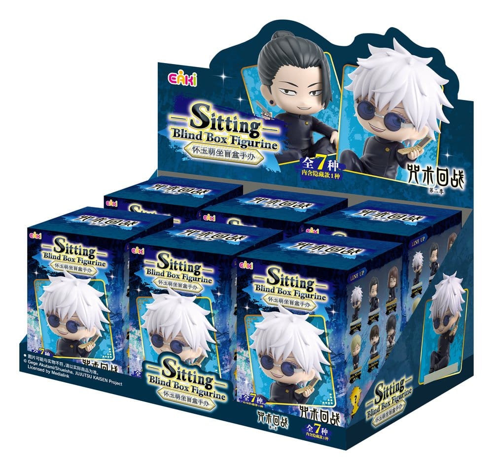 Jujutsu Kaisen PVC Minifiguren Season 2 Sitting Series Blind Box 8 cm Display (6)