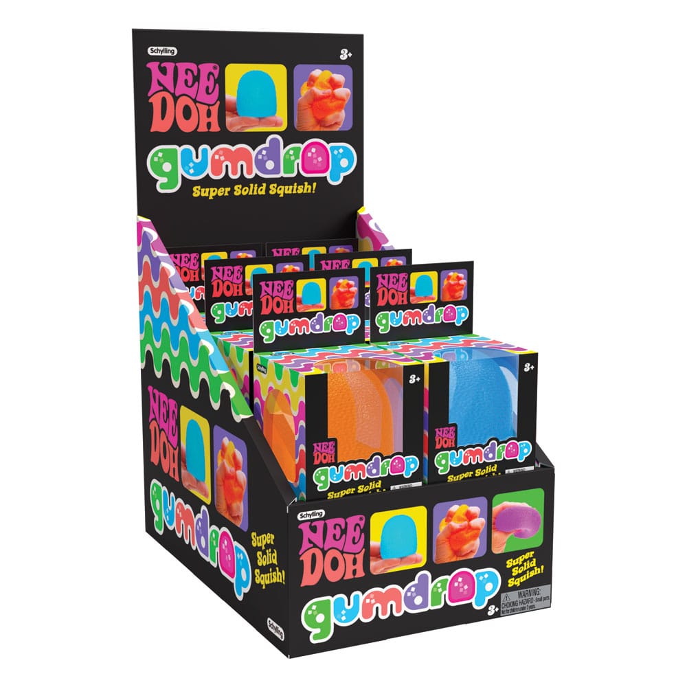 NeeDoh Anti-Stress-Figuren Gumdrop Display (6)