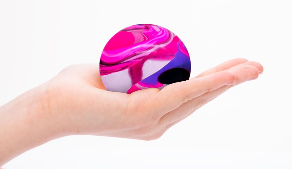 NeeDoh Anti-Stress-Figuren Marbleez Ball 7 cm Display (12)
