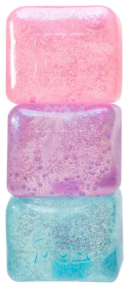 NeeDoh Anti-Stress-Ball Nice Cube Glitter & Glow 5 cm Sortiment (12)