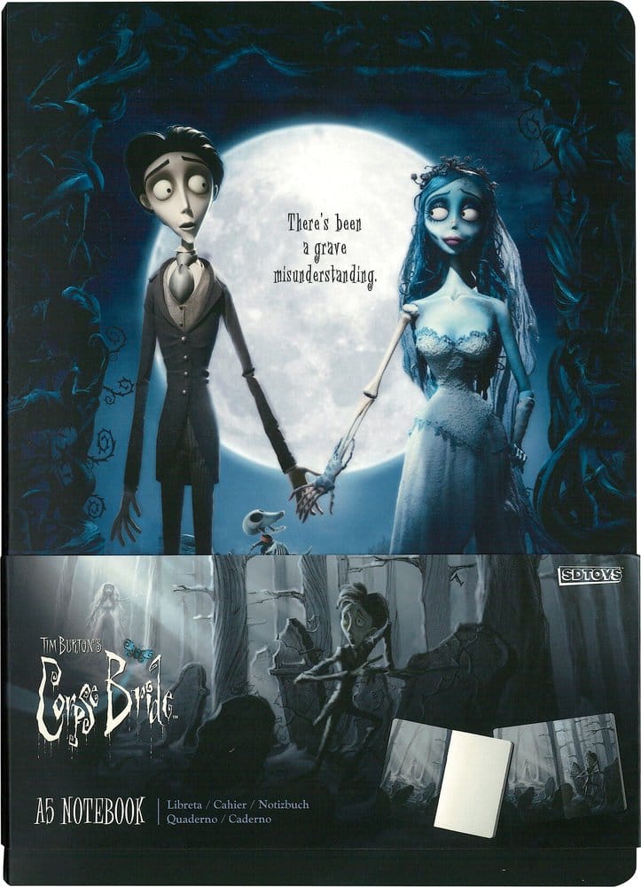 Corpse Bride Softcover Notizbuch Film-Poster 21 cm