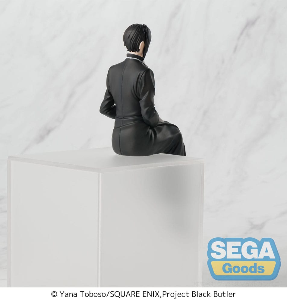 Black Butler: Boarding School Arc PM Perching PVC Statue Sebastian Michaelis 16 cm   