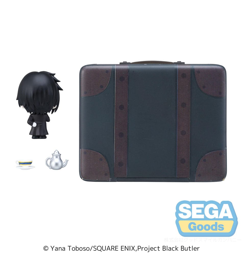 Black Butler: Boarding School Arc Petite World Memories Mini Figur Sebastian Michaelis (EX) 8 cm    