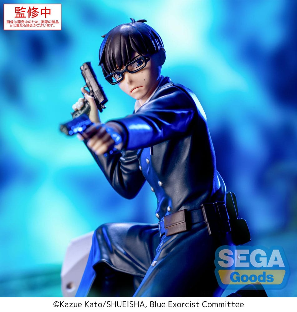 Blue Exorcist Shimane Illuminati Saga Xross Link PVC Statue Yukio Okumura 14 cm       