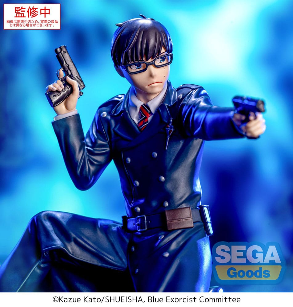 Blue Exorcist Shimane Illuminati Saga Xross Link PVC Statue Yukio Okumura 14 cm       
