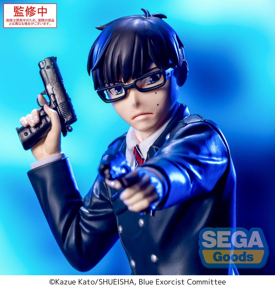 Blue Exorcist Shimane Illuminati Saga Xross Link PVC Statue Yukio Okumura 14 cm       