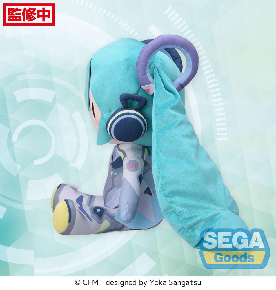 Character Vocal Series 01: Hatsune Miku Fuwa Petit Plüschfigur Hatsune Miku Miku with You 2024 Ver. LL 40 cm    