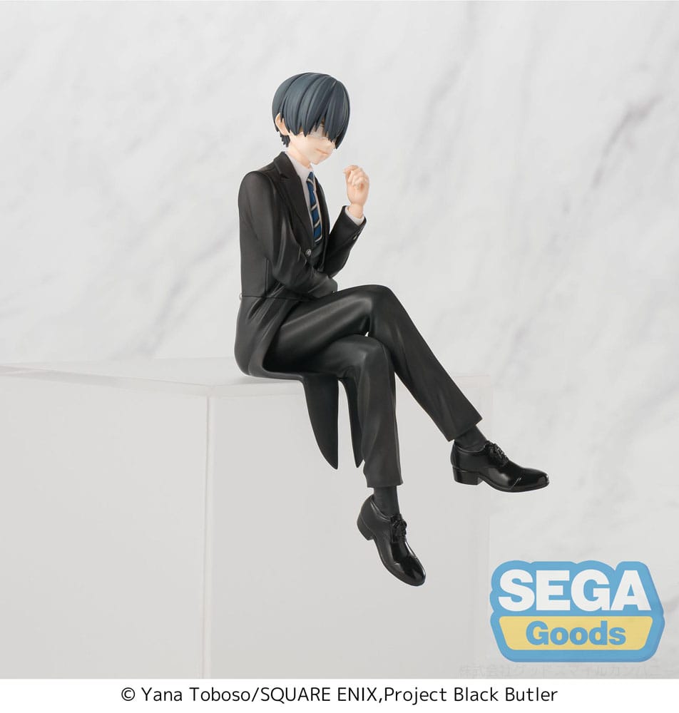 Black Butler: Boarding School Arc PM Perching PVC Statue Ciel Phantomhive 14 cm   