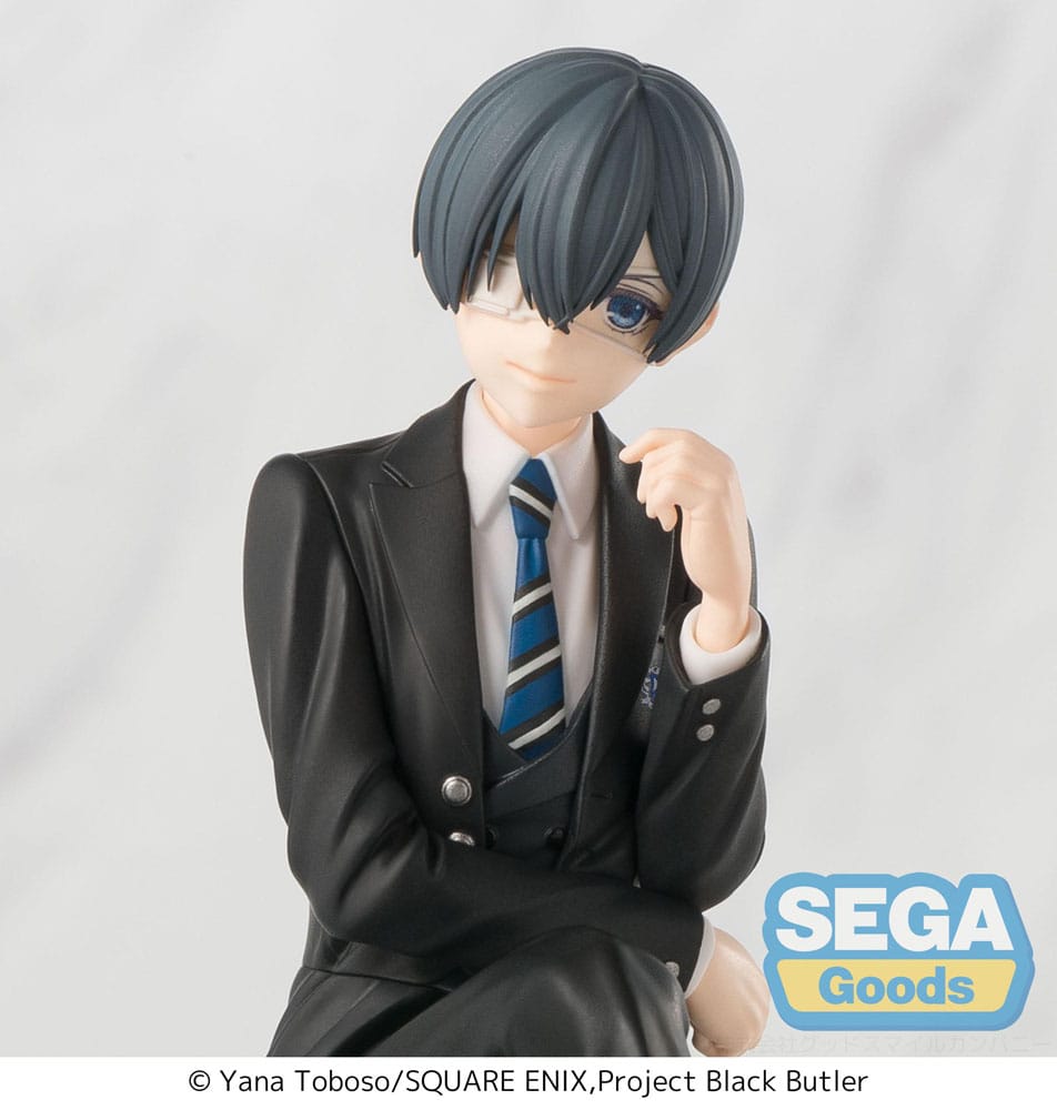 Black Butler: Boarding School Arc PM Perching PVC Statue Ciel Phantomhive 14 cm   