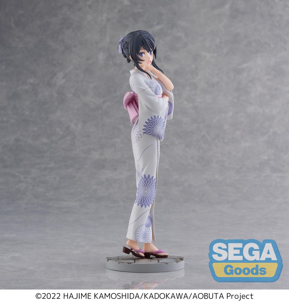 Rascal Does Not Dream of Bunny Girl Senpai Luminasta PVC Statue Mai Sakurajima Yukata 22 cm 