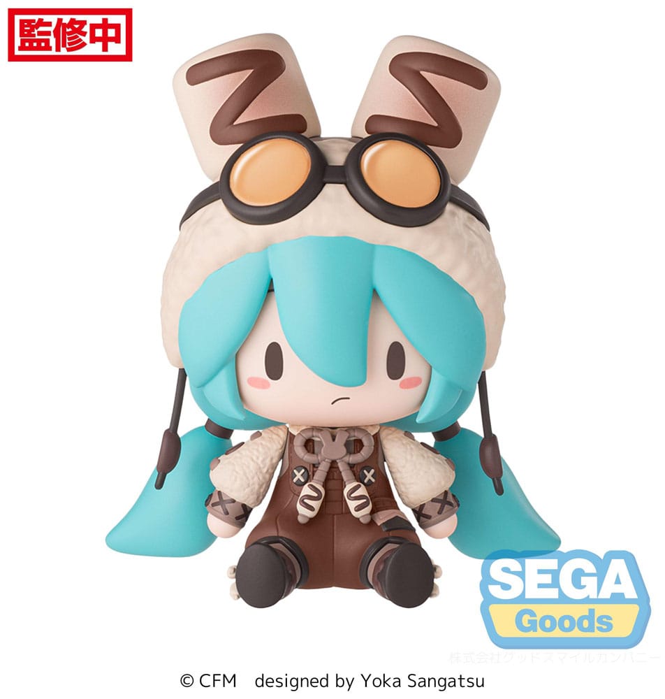 Character Vocal Series 01: Hatsune Miku Fuwa Petit Chibi Figur Hatsune Miku Marshmallow Hot Cocoa 10 cm         