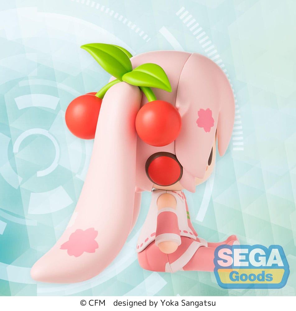 Character Vocal Series 01: Hatsune Miku Fuwa Petit Chibi Figur Sakura Miku 8 cm 