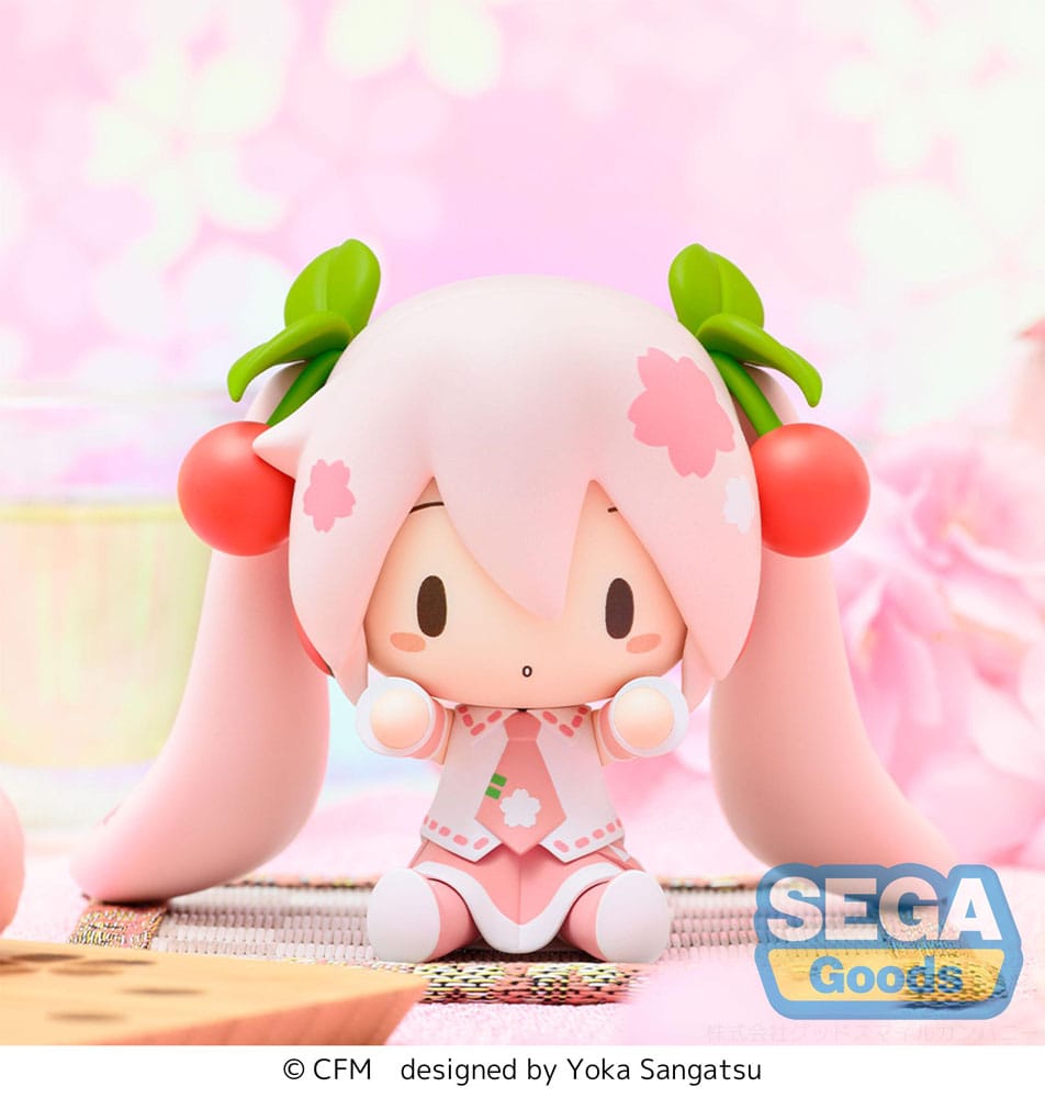Character Vocal Series 01: Hatsune Miku Fuwa Petit Chibi Figur Sakura Miku 8 cm 