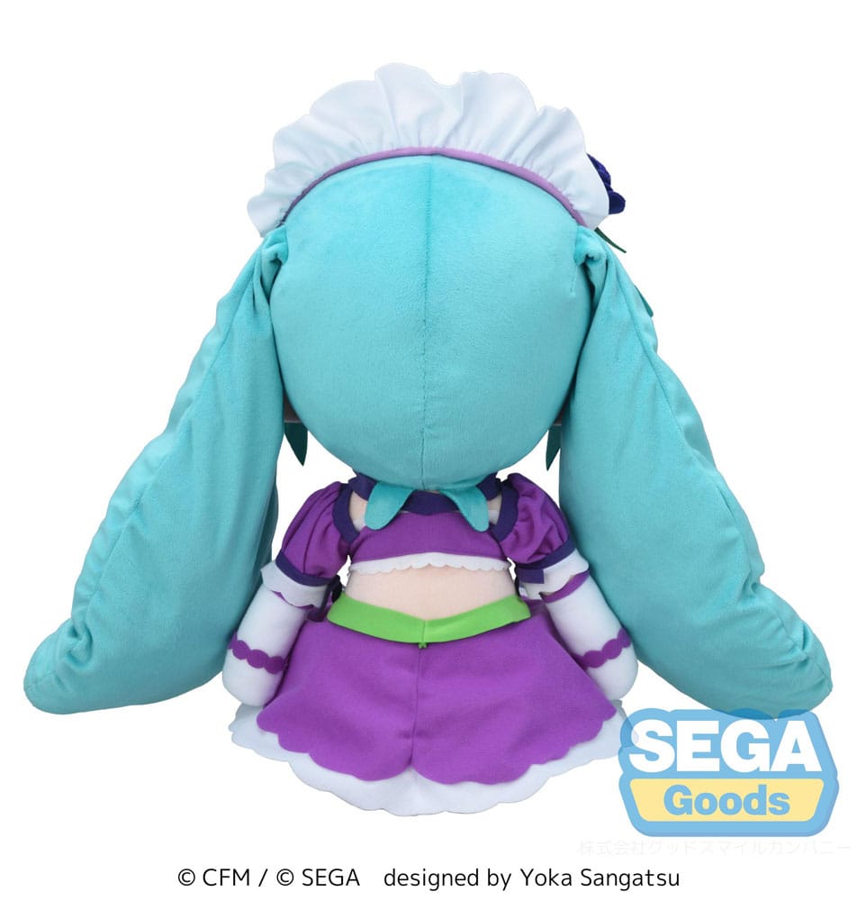 Character Vocal Series 01: Hatsune Miku Fuwa Petit Plüschfigur Hatsune Miku x Love and Berry Dress Up and Dance! Sparkly Purple 40 cm