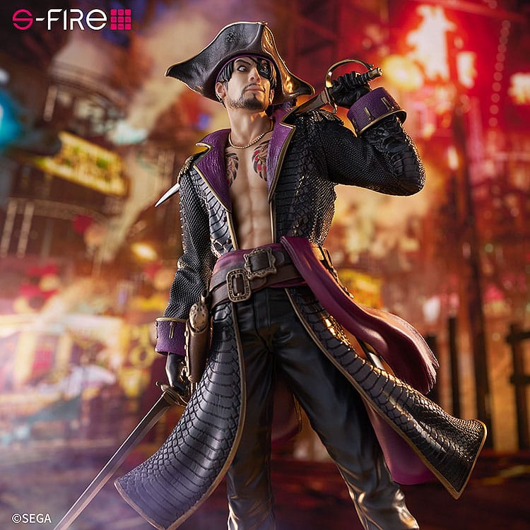 Like a Dragon: Pirate Yakuza in Hawaii S-Fire PVC Statue 1/7 Captain Majima (Goro Majima) 26 cm