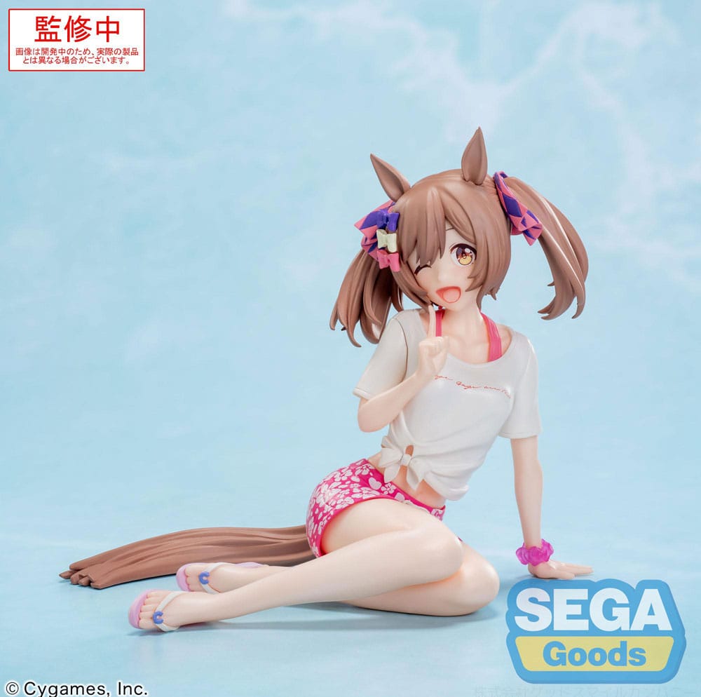 Uma Musume Pretty Derby Yumemirize PVC Statue Smart Falcon Gaze on Me! 14 cm                 