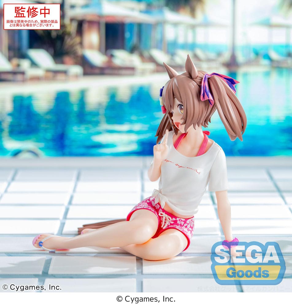 Uma Musume Pretty Derby Yumemirize PVC Statue Smart Falcon Gaze on Me! 14 cm                 
