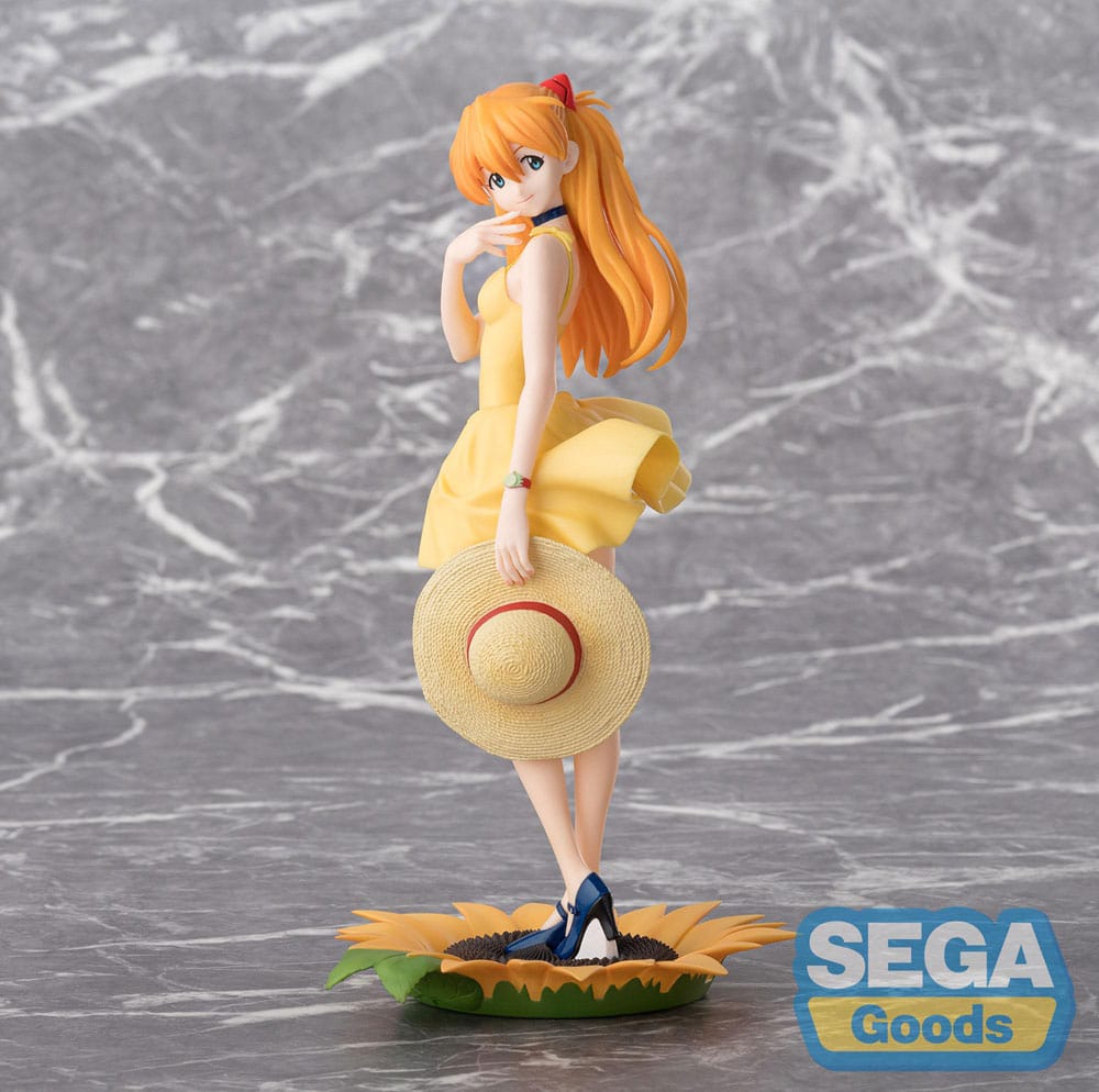 Rebuild of Evangelion Luminasta PVC Statue Asuka Summer Dress Ver. 2 24 cm 