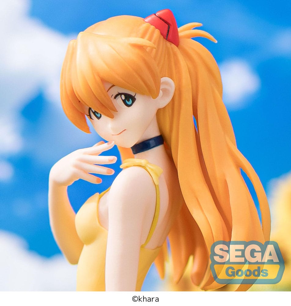 Rebuild of Evangelion Luminasta PVC Statue Asuka Summer Dress Ver. 2 24 cm 