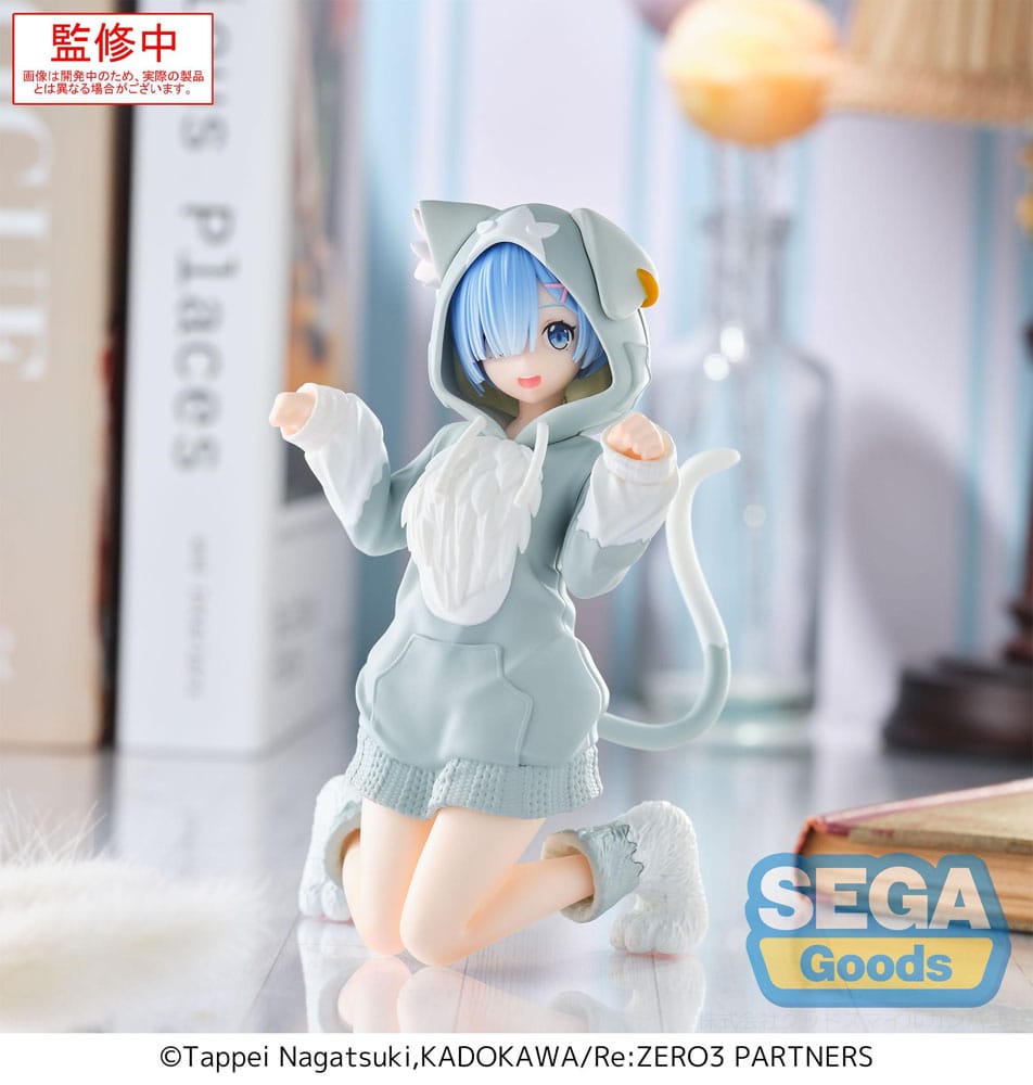 Re:Zero Starting Life in Another World Yumemirize PVC Statue Rem Mofumofu Pack 11 cm               