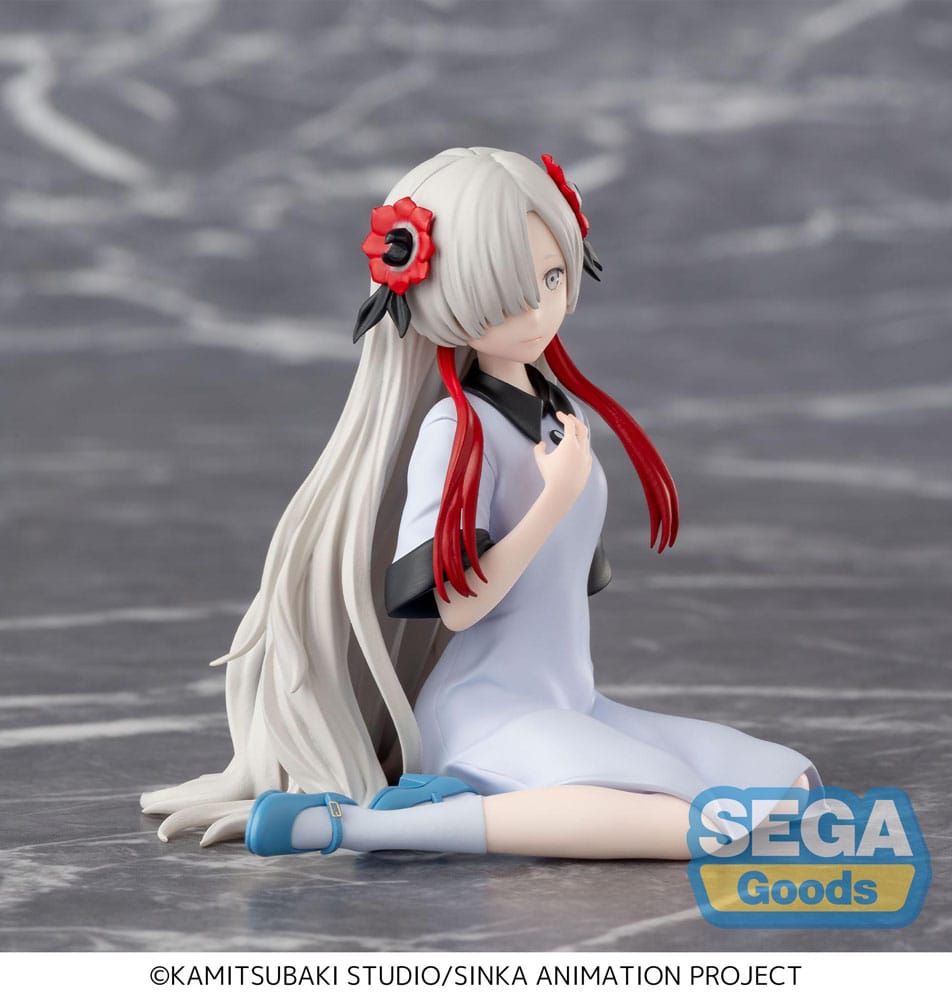 Kamitsubaki City under Construction PM Perching PVC Statue Sekai Yorukawa 9 cm      