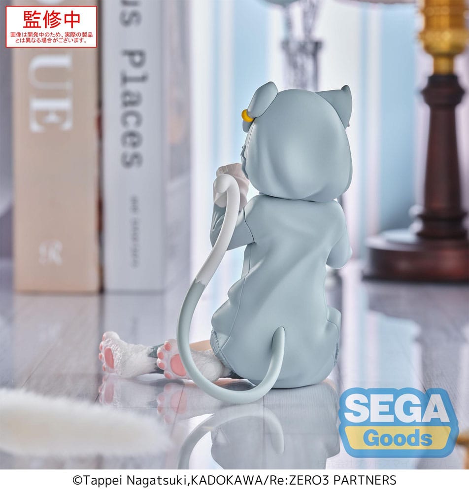 Re:Zero Starting Life in Another World Yumemirize PVC Statue Emilia Mofumofu Pack 11 cm               