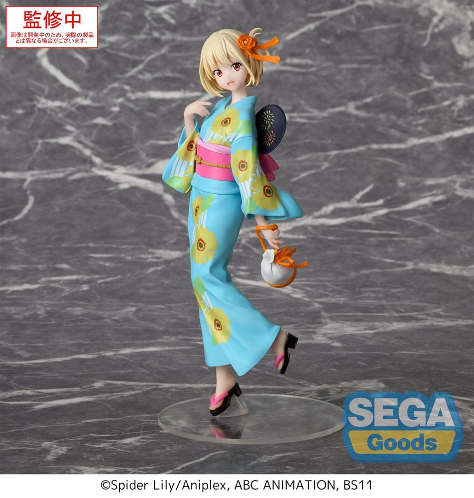 Lycoris Recoil Luminasta PVC Statue Chisato Nishikigi Festival in Yukata 19 cm 