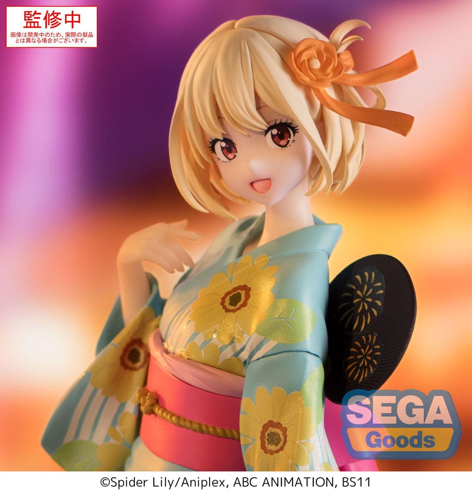 Lycoris Recoil Luminasta PVC Statue Chisato Nishikigi Festival in Yukata 19 cm 