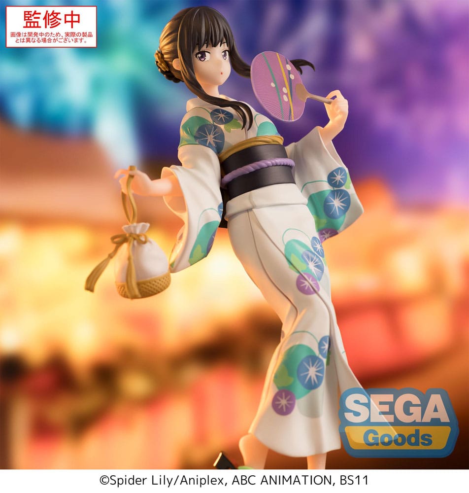 Lycoris Recoil Luminasta PVC Statue Takina Inoue Festival in Yukata 19 cm 
