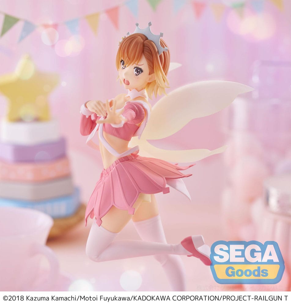 A Certain Scientific Railgun T Luminasta PVC Statue Mikoto Misaka Great Spirit Maid 20 cm    